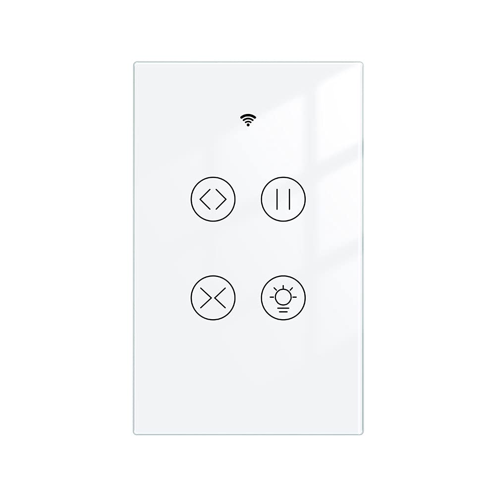MOES WiFi Smart Touch Wall Light Switch, Neutral Wire Needed, Black 3 Gang | Glass Panel Switch, 3 Way Multi-Control; Works with Smart Life/Tuya App, RF433 Remote, Alexa and Google Home; 2.4GHz WiFi