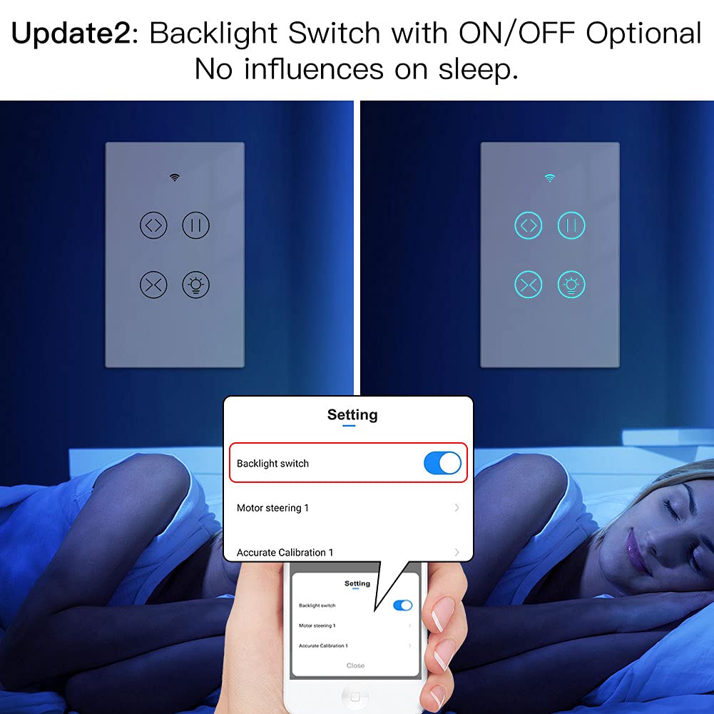 MOES WiFi Smart Touch Wall Light Switch, Neutral Wire Needed, Black 3 Gang | Glass Panel Switch, 3 Way Multi-Control; Works with Smart Life/Tuya App, RF433 Remote, Alexa and Google Home; 2.4GHz WiFi