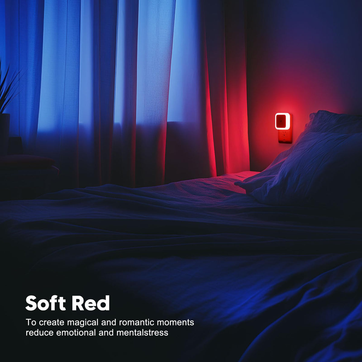 Sujeet Night Light, Night Lights Plug into Wall 4-Pack, Nightlight Plug in Night Lights, Dusk to Dawn Night Lamp Led Night Light for Bedroom, Bathroom, Hallway Warm White
