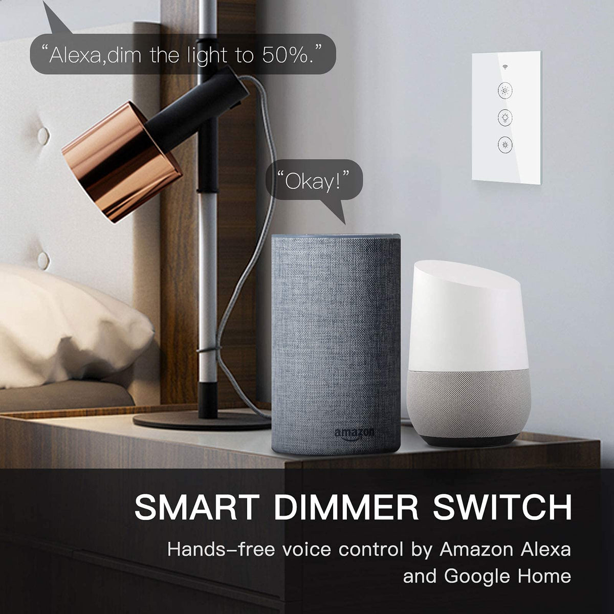 MOES WiFi Smart Touch Wall Light Switch, Neutral Wire Needed, Black 3 Gang | Glass Panel Switch, 3 Way Multi-Control; Works with Smart Life/Tuya App, RF433 Remote, Alexa and Google Home; 2.4GHz WiFi