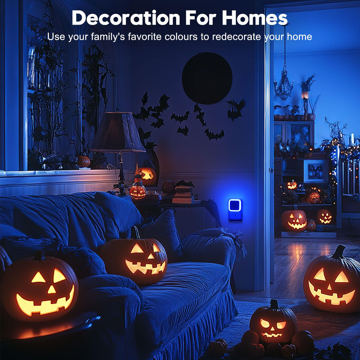 Sujeet Night Light, Night Lights Plug into Wall 4-Pack, Nightlight Plug in Night Lights, Dusk to Dawn Night Lamp Led Night Light for Bedroom, Bathroom, Hallway Warm White